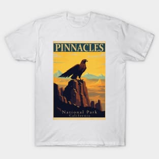 Pinnacles National Park Travel Poster T-Shirt